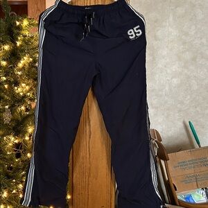 OshKosh B'gosh Dark Blue Joggers with White Accents